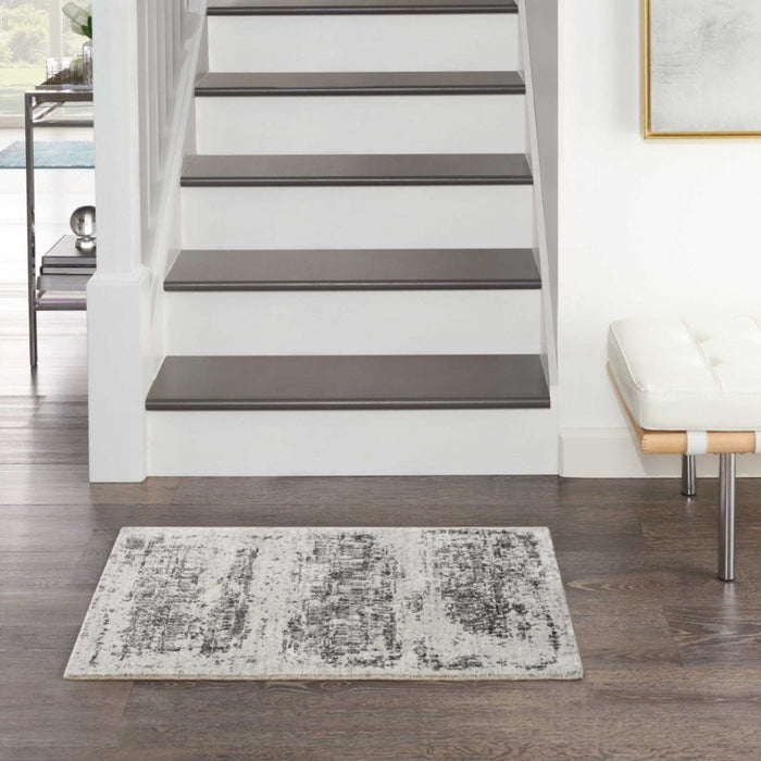 Harmony Polyester Ivory Charcoal IVCHA