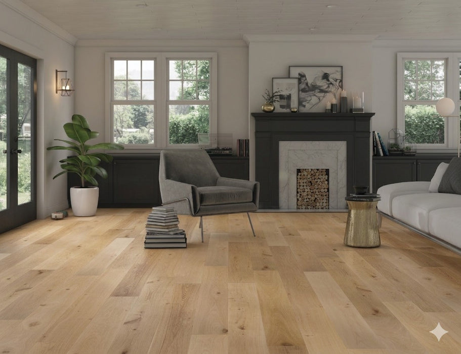 Inscription Wood Helvetica Neutral Engineered Hardwood Urethane & Aluminum Oxide 1