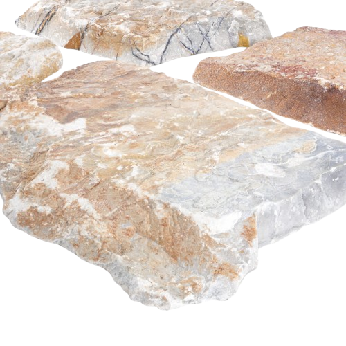 Honey Gold Limestone Thin Veneer Flat Natural Cleft 1