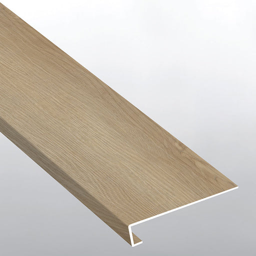 Everlife LVT Nove Hyde Haven Luxury Vinyl Moulding / Trim - 12" x 47.25" Stair Tread Eased Edge