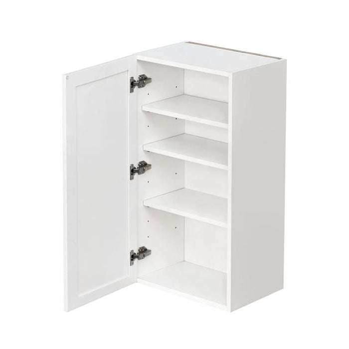 Shady White Wood Wall Cabinet 2