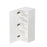 Shady White Wood Wall Cabinet 2