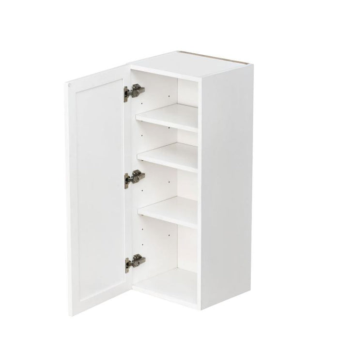 Shady White Wood Wall Cabinet 2