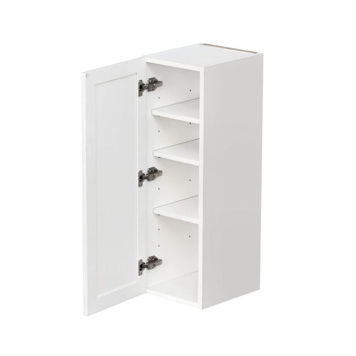 Shady White Wood Wall Cabinet 2