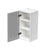 Mallorca Dolphin Gray Wood Wall Cabinet 2