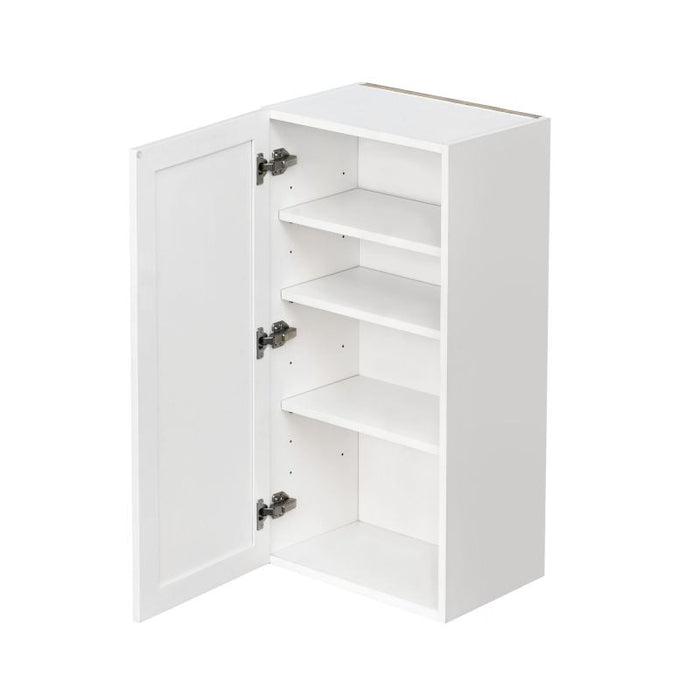 Shady White Wood Wall Cabinet 2