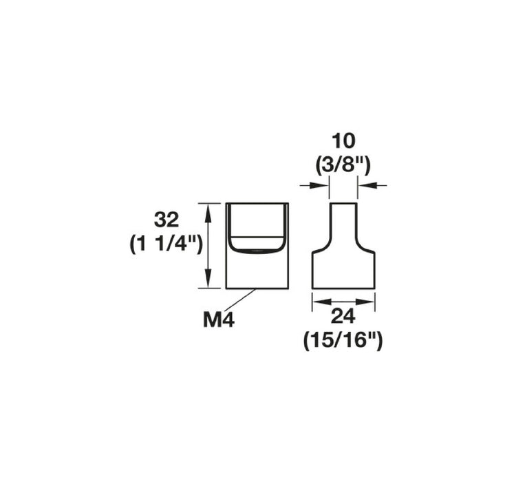 Exton Zinc Cabinet Knob Matte Gold 2