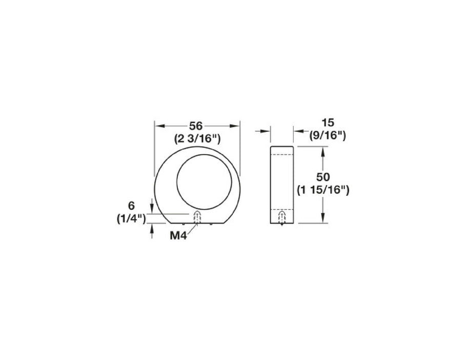 Surat Zinc Alloy Cabinet Knob Brushed Nickel 2
