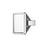 Coastal Zinc Alloy Cabinet Knob Polished Chrome 1