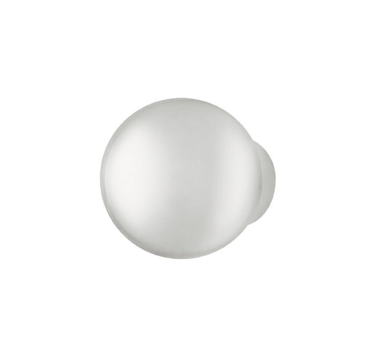 Polyamide Polyamide Cabinet Knob Pure White 1