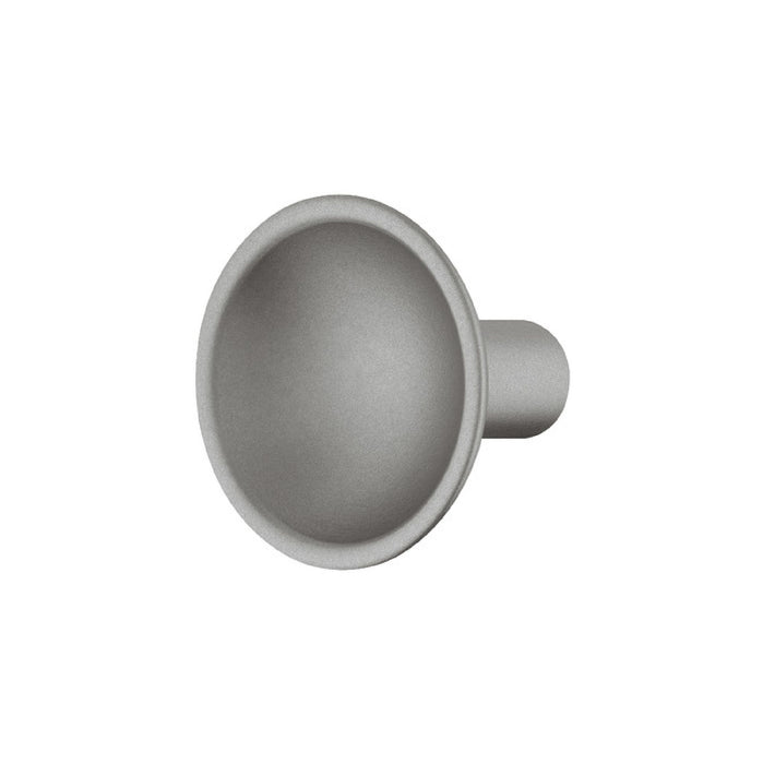 Eclipse Zinc Cabinet Knob Matte Silver 1
