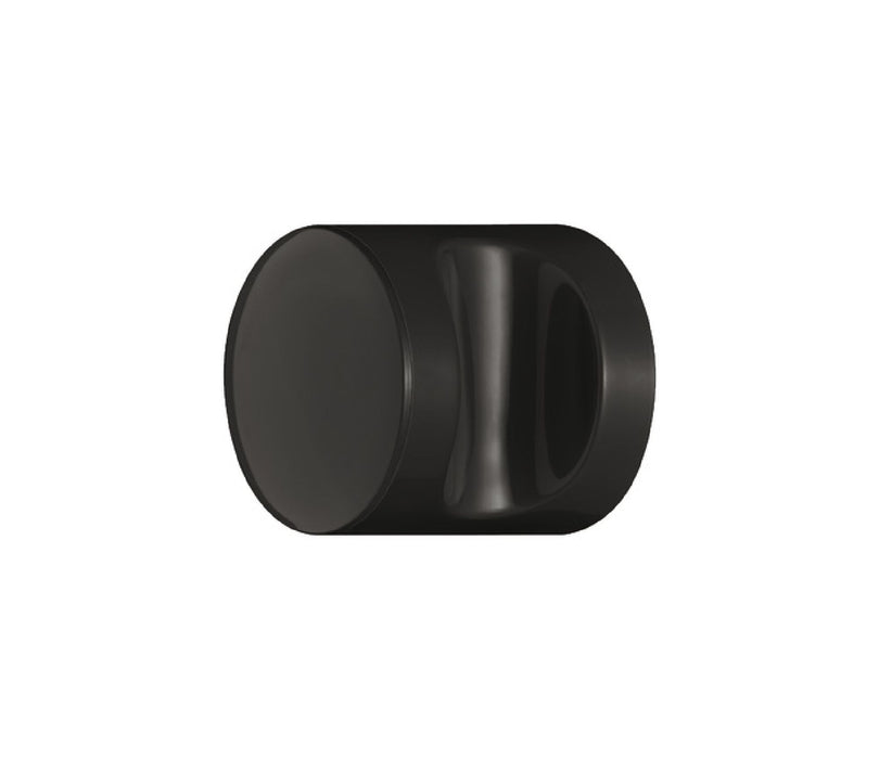 Polyamide Polyamide Cabinet Knob Jet Black 1