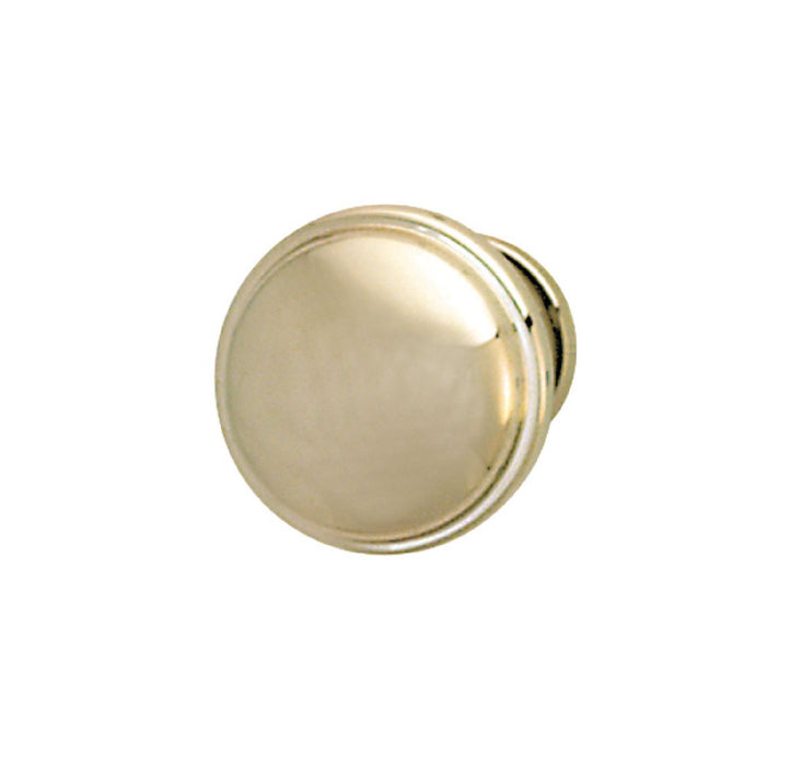 Bungalow Zinc Cabinet Knob Polished Nickel 1