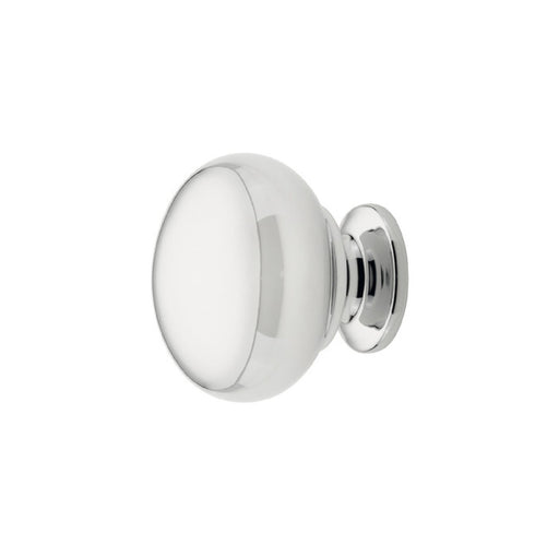 Contemporary Brass Cabinet Knob Polished Chrome 1