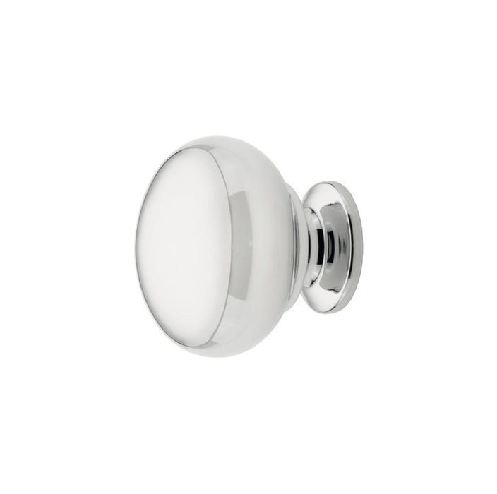 Contemporary Brass Cabinet Knob Polished Chrome 1