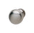 Bungalow Zinc Cabinet Knob Matte Nickel 1