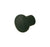 Plastic Cabinet Knob Black 1