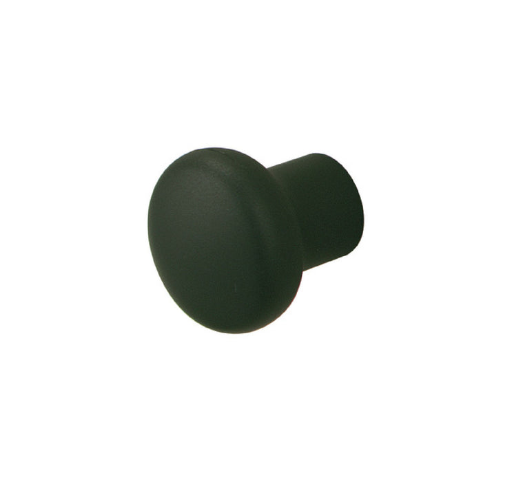 Plastic Cabinet Knob Black 1