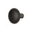 Eclipse Zinc Cabinet Knob Matte Black 1