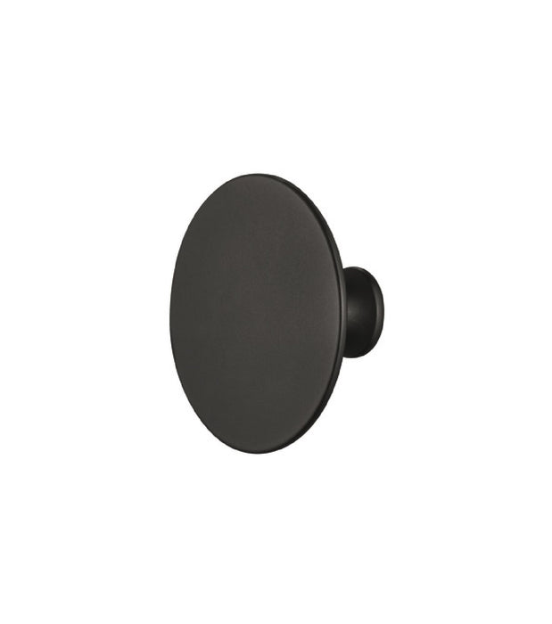Mid-Century Modern Zinc Alloy Cabinet Knob Matte Black 1
