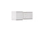 Cube Aluminum Cabinet Knob Brushed Nickel 1