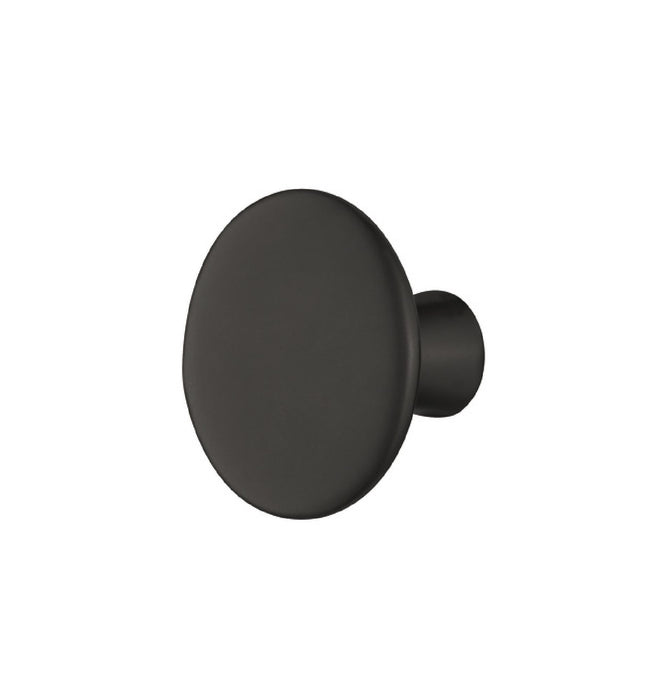 Modern Zinc Alloy Cabinet Knob Matte Black 1
