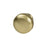 Highland Ridge Zinc Cabinet Knob Gold Champagne 1