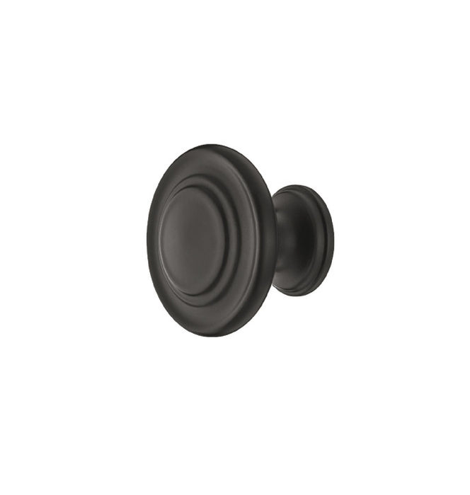 Dakota Zinc Cabinet Knob Matte Black 1