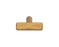 Tempest Aluminum Cabinet Knob Matte Gold 1