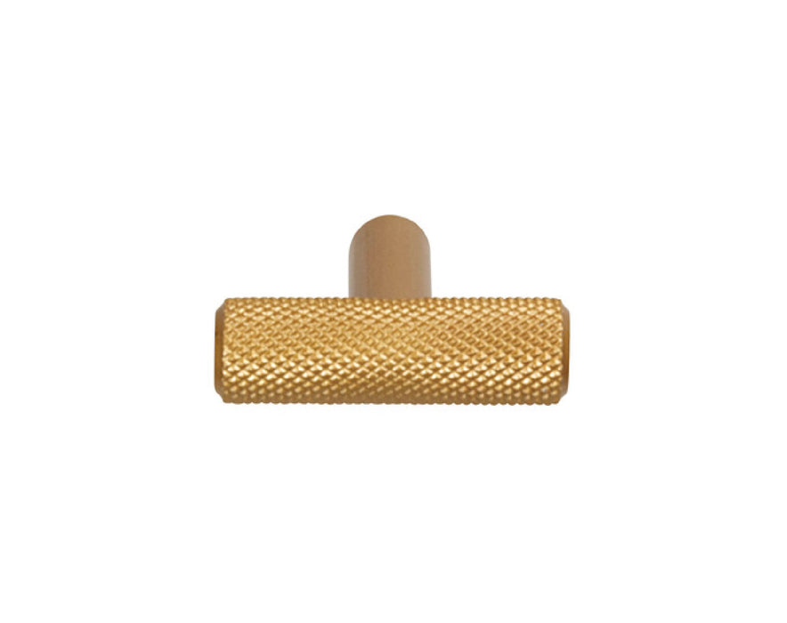 Tempest Aluminum Cabinet Knob Matte Gold 1