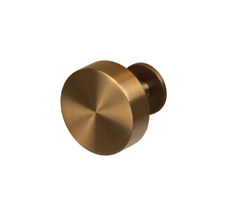 Radius Stainless Steel Cabinet Knob Champagne Bronze 1