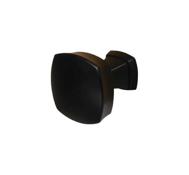 Stature Zinc Cabinet Knob Matte Black 1