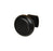 Surpass Zinc Cabinet Knob Matte Black 1