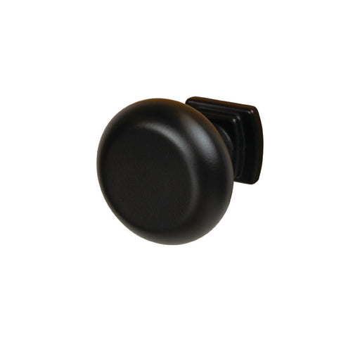 Surpass Zinc Cabinet Knob Matte Black 1