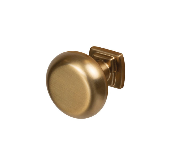 Surpass Zinc Cabinet Knob Champagne Bronze 1