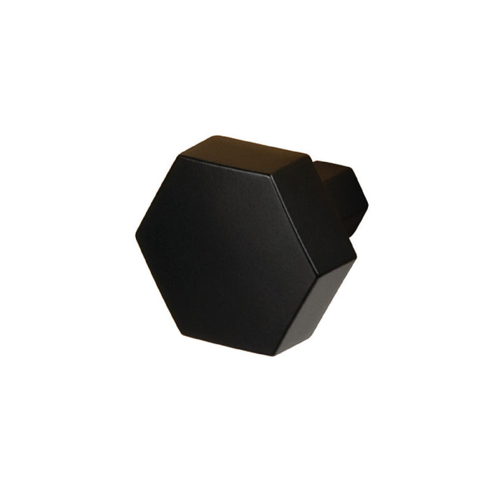 Caliber Zinc Alloy Cabinet Knob Matte Black 1