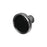 Mergence Zinc Cabinet Knob Polished Chrome Matte Black 1