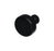 TAG Zinc Alloy Cabinet Knob Matte Black 1