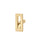 Sancerre Zinc Cabinet Knob Satin Brushed Gold 1