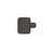 Eastwick Zinc Cabinet Knob Matte Black 1