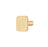 Eastwick Zinc Cabinet Knob Satin Brushed Gold 1