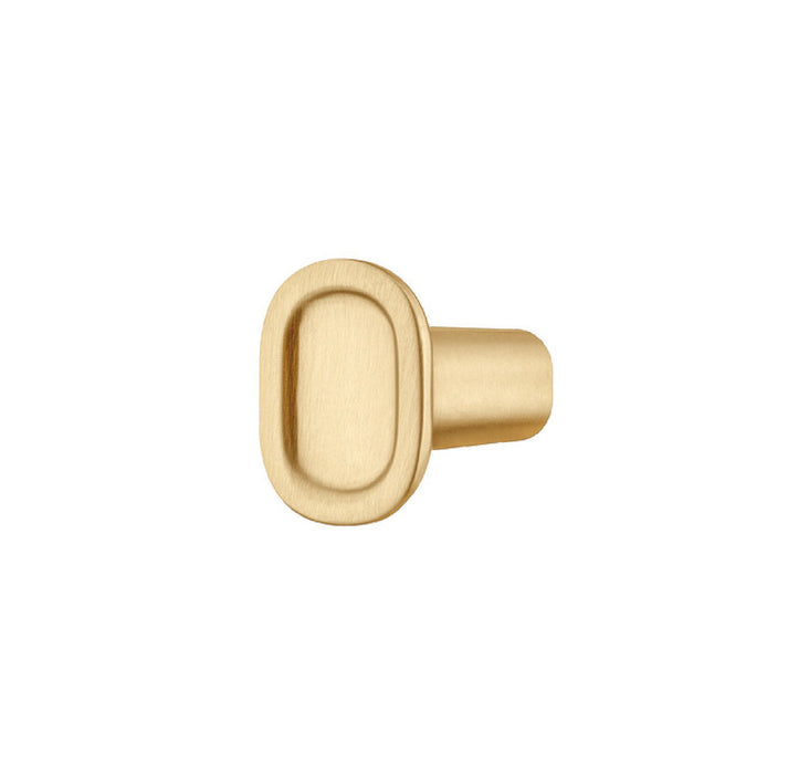 Fossetta Zinc Alloy Cabinet Knob Brushed Gold 1