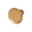 Juno Zinc Cabinet Knob Matte Gold 1