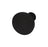 Cona Zinc Alloy Cabinet Knob Matte Black 1