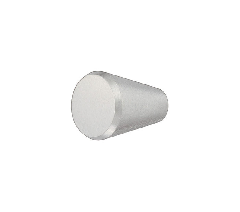 Mid-Century Modern Stainless Steel Cabinet Knob Matte Brushed 1