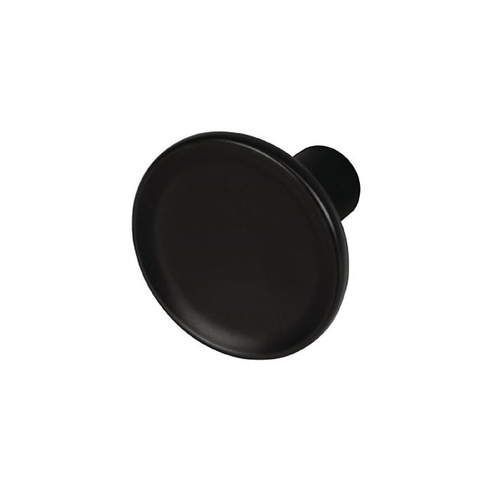 Juno Zinc Cabinet Knob Matte Black 1
