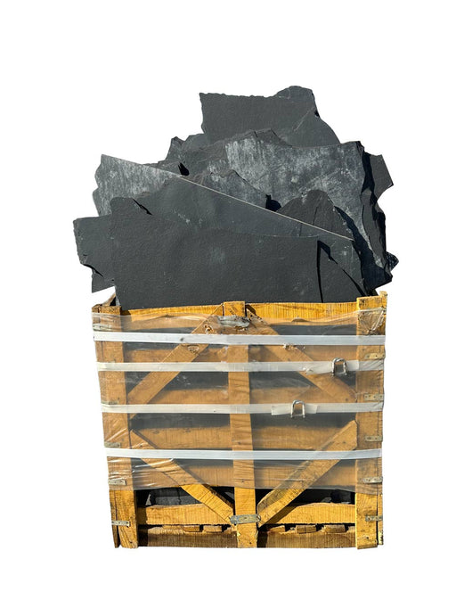 Indian Black Limestone Flagstone Tumbled 1