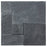 Indian Black Limestone French Paver Versailles Pattern Tumbled 1
