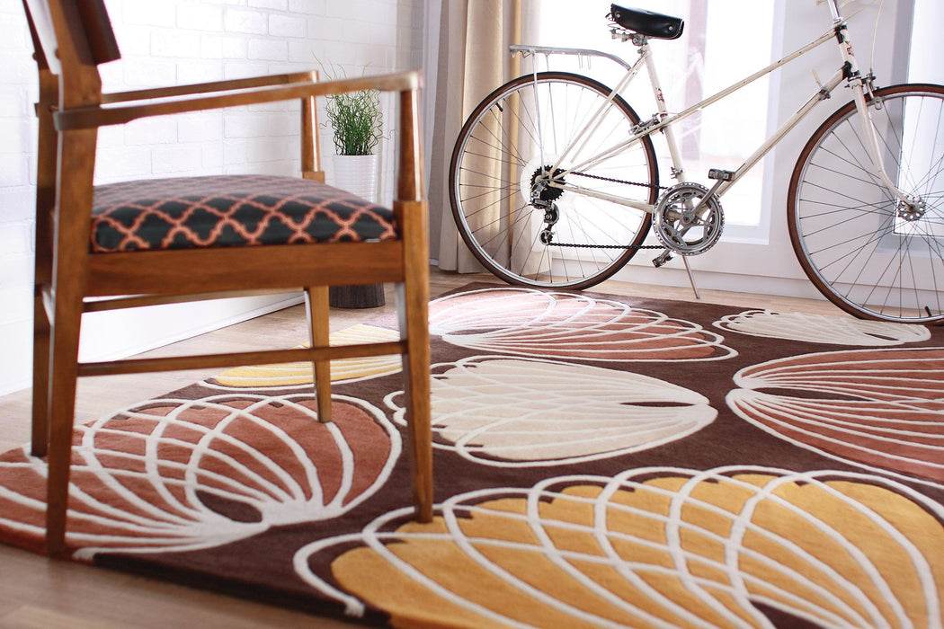 Wool 21606 Area Rug Textured 3
