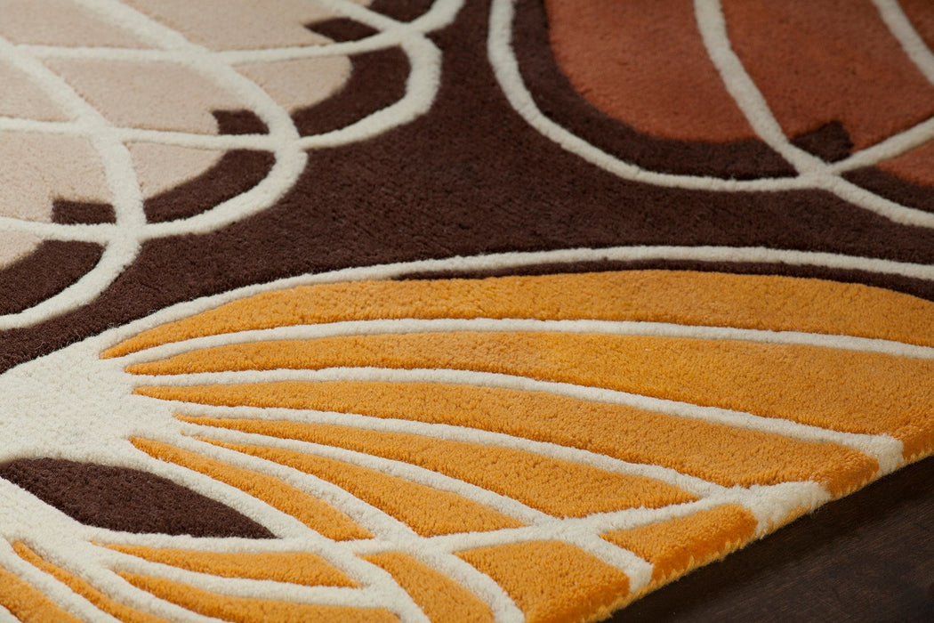 Wool 21606 Area Rug Textured 5